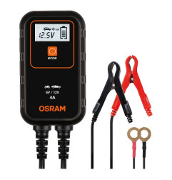 Akumulatora lādētājs digitāls 4.0A 6/12V OSRAM